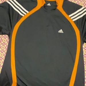 Adidas Climacool quarter zip athletic soccer shirt size Medium